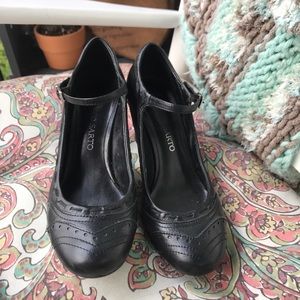 Black Franco Sarto Heels